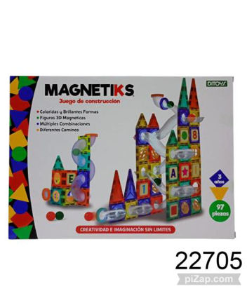 Imagen de JUEGO DE CONSTRUCCION MAGNETICS 97 PZAS 3.26